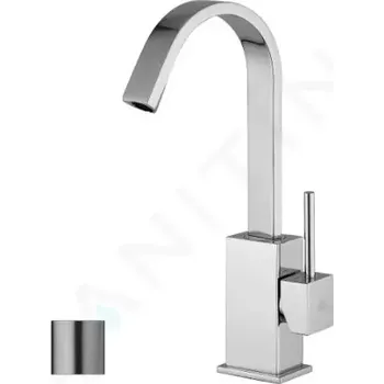 Vodovodní baterie Paffoni Level Umyvadlová baterie, nerez, LEA878ST