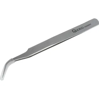 Kosmetická pinzeta Pinzeta zahnutá 120mm, Geko G02693