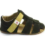 Ef Barefoot flexibilní dětské barefoot sandálky 344 Tmavě zelená Velikost EU: 26, vnitřní délka: 168, vnitřní šířka: 70