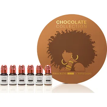 Tetovací barva PERMA BLEND LUXE - Chocolate Colletion - 6x15ml