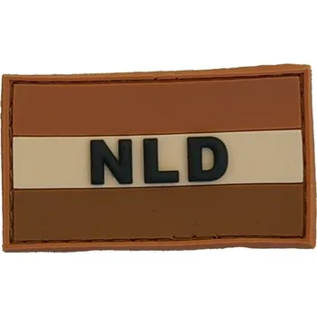 Nášivka 3D nášivka Vlajka Nizozemí - pouštní, Jackets to go