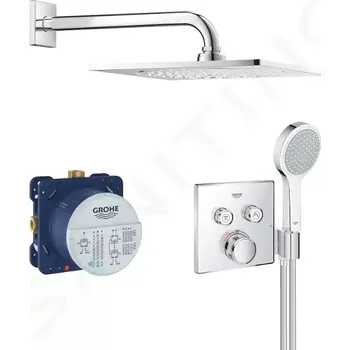 Sprchový set Grohe Grohtherm SmartControl Sprchový set Perfect s podomítkovým termostatem, 2 proudy, chrom, 34742000