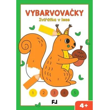 omalovánky Vybarvovačky - Zvířátka v lese