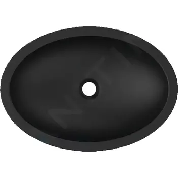 Umyvadlo Ideal Standard Strada Umyvadlo na desku, 60x42 cm, bez přepadu, černá, K0784V3