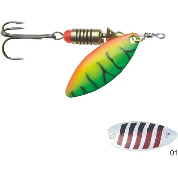 Mistrall rotační třpytka SORIUS vel. 1, 4g, barva 01