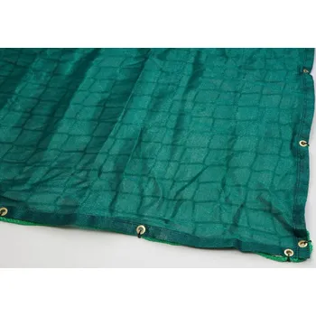 Pletivo Záchytná síť proti pádu PP 5 mm, oko 100 mm, zelená + přídavná prodyšná plachta 200 g/m2, zelená