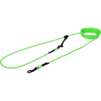Vodítko pro psa Tamer Lanové vodítko EASYLONG | Slim | neon zelené - p635 Délka: 2,5 m