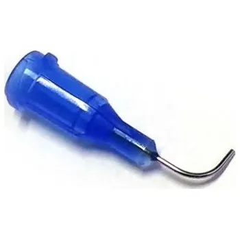 90° zahnuté dávkovací jehly s nerezovou kanylou PPU22