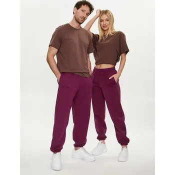 Dámské kalhoty Pangaia Teplákové kalhoty Archive 365 Heavyweight Fialová Loose Fit XS