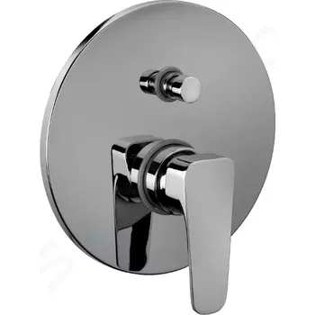 Vodovodní baterie Paffoni Sly Sprchová baterie pod omítku s přepínačem a tělesem, chrom, SY015CR