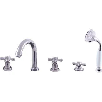 Vodovodní baterie RAV Slezák Vodovodní baterie vanová Slezák Rav Morava, barva zlatá, rozměr 3/8˝