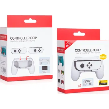 Stojan pro herní konzoli Controller Grip Joy-Con bílý