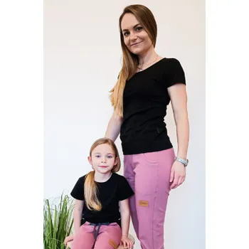 Dámské tričko Kulišárny Dámské tričko basic BLACK VELIKOST: 42