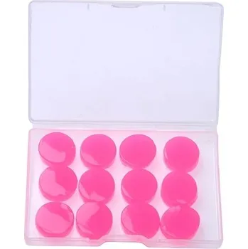 Špunt do uší Silikonové špunty do uší proti hluku na spaní - Růžová - 12ks