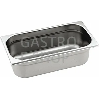 GN 1/3 (h=200 mm) nerezová plná OPTINOX