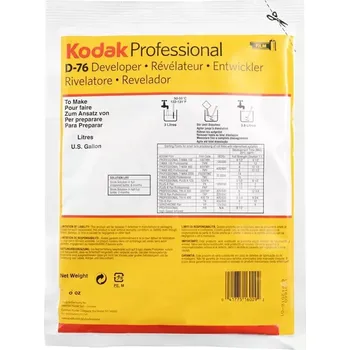 Fotografická chemikálie KODAK D-76 negativní vývojka 1 l