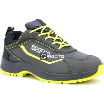 Pracovní obuv SPARCO Conor S3 ESD šedá pánská pracovní obuv 43