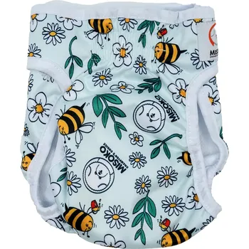 toaleta pro psa MISOKO Pratelné plenky pro fenky MISOKO&CO - potisk včelky Velikost: M