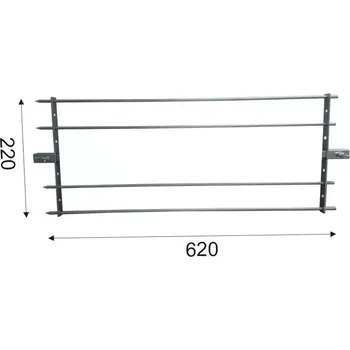Vidlice rožně univerzální - 15x15- 4 x 620 (KAREL JANEČEK) ((KAREL JANEČEK)))