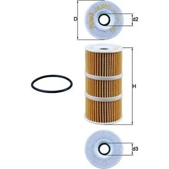 Olejový filtr Olejový filtr MAHLE OX 389/1D