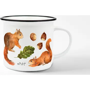 ePiPí Keramický hrnek 250 ml - Veverky
