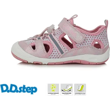 D.D. Step D.D.STEP dětské letní sandály G065-41453E pink Velikost: 27