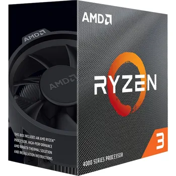 Procesor Amd Procesor Ryzen 3 4100 / Ryzen / AM4 / 4C/8T / max. 4,0GHz / 4MB / 65W TDP / BOX s chladičem