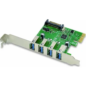 USB hub Concepttronic PCIe x1 řadič – 4x USB 3.0 (EMRICK02G)