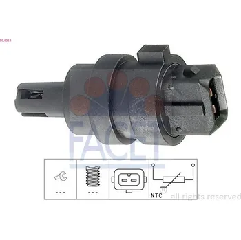 Auto-moto Snímač, teplota nasávaného vzduchu FACET 10.4013