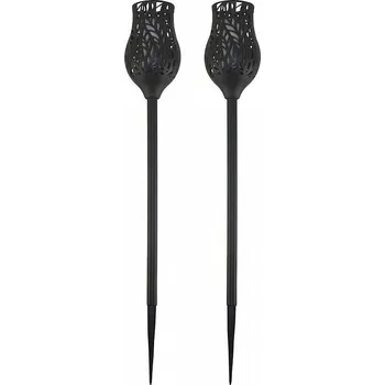 Venkovní osvětlení Solární lampa Garden, tulipán, 12xLED, 8x8x53cm, 2ks
