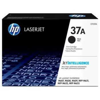 Hp Toner 37A LaserJet Cartridge, CF237A 11 000 str. černá