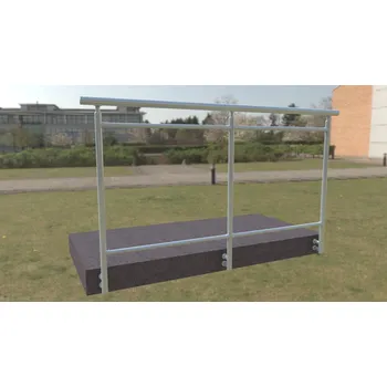 Zábradlí Hliníkové zábradlí svislé bez příček - boční kotvení (orientační cena)