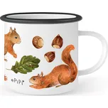 ePipí plecháček s černým lemem Veverky 330 ml Objem: malý 330 ml