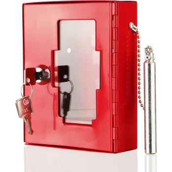 Příslušenství pro hasicí přístroj Požární krabička na klíče s kladívkem 120 x 150 x 40 mm