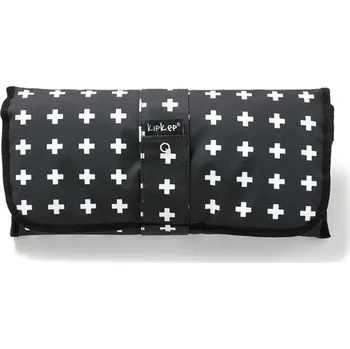 Přebalování KipKep Přebalovací podložka Napper Crossy Black - bavlna