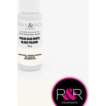 Cukrovinka ROXY & RICH kakaové máslo - BÍLÁ POLAR BEAR 78g