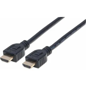 Video kabel Manhattan HDMI - HDMI kabel 3m černý (353946)