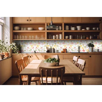 Tapeta DIMEX KI-420-213 Vintage provensalská tapeta 420 x 60 cm bílá