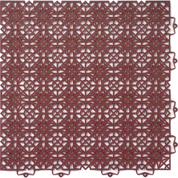 Dlažba SimpleJack Plastová dlaždice Terrasol 38 x 38 x 1 cm - hnědá