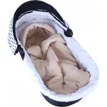 Lehký fusak z mušelínové bavlny - béžová