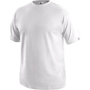 CXS Tričko DANIEL, krátký rukáv, bílé, vel. 4XL