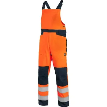 montérky CXS Zahradníky HALIFAX, výstražné se síťovinou, pánské, oranžovo-modré, vel. 46