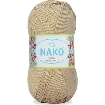 Příze Nako Solare Amigurumi Barva: hnědá světlá - 6944