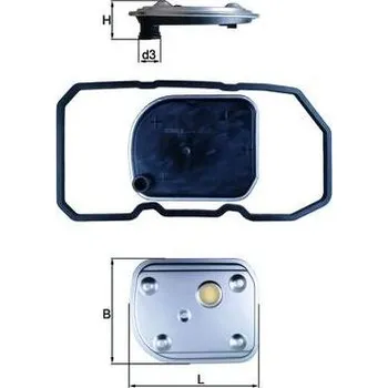 Hydraulický filtr Hydraulický filtr, automatická převodovka KNECHT HX 158D