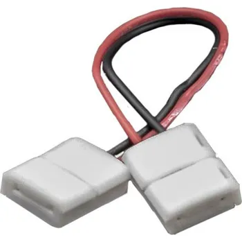 LED páska CENTURY 2x Konektor rovný s kabelem 15cm na LED pásek 8mm