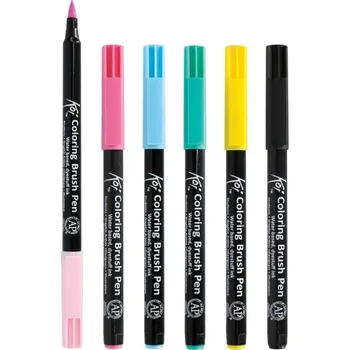 Fixativ Fix štětcový SAKURA KOI brush pen, 218 Vermilion Light