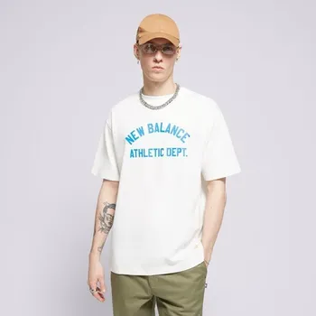 New Balance Tričko Sgh Athletic Dept Tee Bílá M