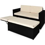 DBA Polyratanová pohovka s úložným…