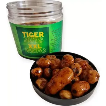 Návnadová surovina Naložený tygří ořech XXL v melase (V extra sladké třtinové melase!)