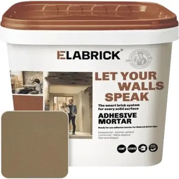 Průmyslové lepidlo Speciální lepidlo na obkladové kameny z umělé pryskyřice 15 kg hnědé